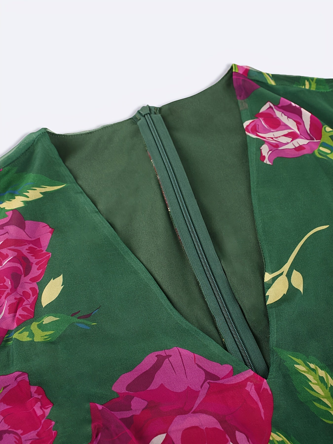 Women'S Elegant Floral maxi dress - Long Sleeve Formal & casual event gown, Flowy A-Line skirt, for Wedding, Party, Everyday Outfits - Spring/Fall/Summer Dresses, Floral Print Dress, Wedding Guest Attire, Sophisticated Pleats, Comfortable Fit, Party Gown,